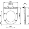 Сет: Инсталляция LEMARK PENEDA + кнопка смыва BIT чёрный матовый + унитаз GLAZER белый глянец 100802428